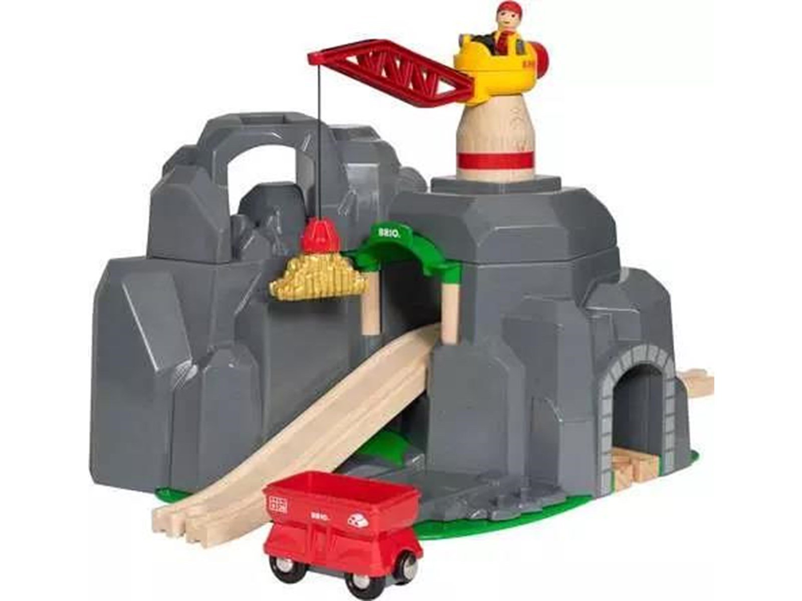 Brio Crane and Mountain Tunnel Brio Crane and Mountain Tunnel